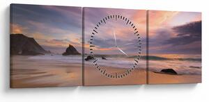 Kép - Praia da Adraga (órával) (90x30 cm)