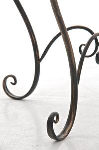 Indra bronz kerti asztal