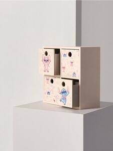 Sinsay - Gyerek szekrény fiókokkal Stitch - bézs