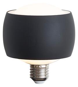 E27 LED dekorációs izzó fekete 6W 370 lm 3000K