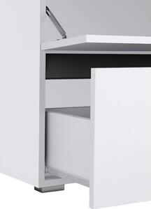 Wisla mosdókagyló alatti fehér szekrény, 80 x 55 cm - Støraa