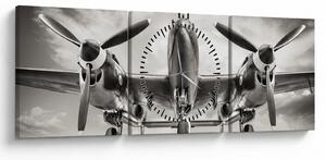 Kép - Warbird (órával) (90x30 cm)