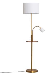 Állólámpa Lindby, Aovan, Bronz / Öreg Sárgaréz, Nappali, Fém, Modern