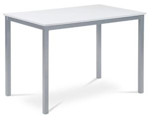 Autronic Étkezőasztal 110x75 cm MDF matt fehér GDT-202 WT