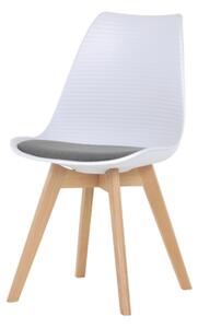 Autronic Étkezőszék műanyag fehér CT-X7056 GREY