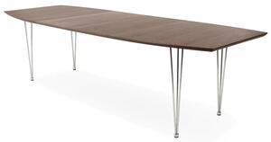 Extensio 270 cm-ig bővíthető dió színű asztal (100x170-270x74 cm)