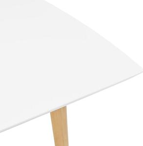 Etenda 270 cm-ig bővíthető fehér skandináv típusú étkezőasztal 170/270x100 cm