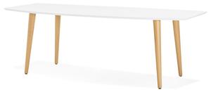 Etenda 270 cm-ig bővíthető fehér skandináv típusú étkezőasztal 170/270x100 cm