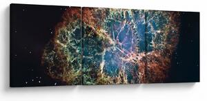 Kép - Rák-köd (órával) (90x30 cm)