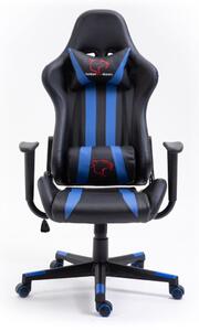 Furniture 4 Gamers FG33 Gamer Szék Műbőr Fekete-Kék Ergonomikus
