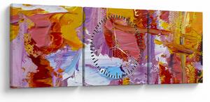 Kép - Olajfestmény (órával) (90x30 cm)