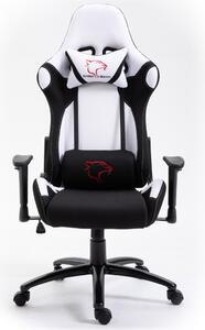 Furniture 4 Gamers FG38 Szövet Gamer Szék Fehér