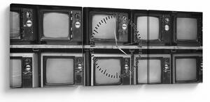 Kép - Retro TV (órával) (90x30 cm)