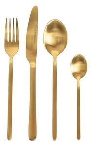KARE Gloria Matt Gold Rozsdamentes Acél Evőeszközkészlet
