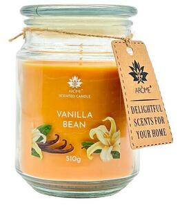 Arome Vanilla bean gyertya üvegben, 510 g