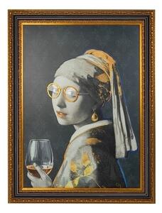 King Home Pearls and Wine Modern Művészeti Nyomat 106x140