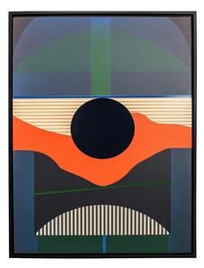 KARE Design Sunset Modern Művészeti Vászonkép Fekete Kerettel