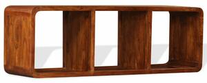 Akácfa TV-Szekrény - 3 Polcos - 120x30x40 cm