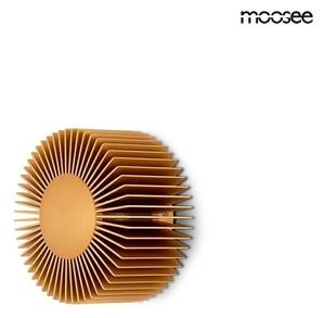 Moosee Sunny Acél Napfény Fali Lámpa Arany