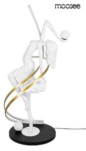 Moosee Dancing Queen Művészi Állólámpa Üvegszálas Fehér RGB