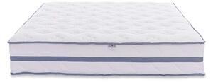 Best Sleep Ortopéd matrac, Infinity Blue 90X200x35 cm, poliuretán hab és egyedileg csomagolt rugók, közepes szilárdság