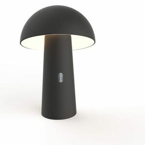 New Garden Shitake Vezeték Nélküli Asztali LED Lámpa Fekete