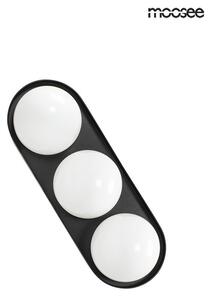 MOOSEE Drops 3 Fali Lámpa Fekete Üveg