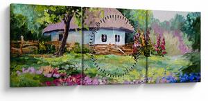 Kép - Vendégház (órával) (90x30 cm)