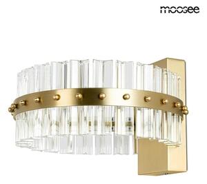 Moosee Saturnus Wall LED Kristály Fali Lámpa Arany