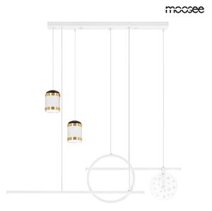 Moosee Stars LED Függőlámpa Fehér Arany Csillagmintás