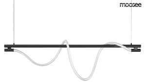 MOOSEE Serpiente 120 LED Függőlámpa Fekete-Fehér Hullámos