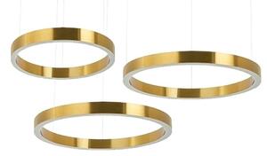 King Home Ring LED Hármas Arany Függőlámpa