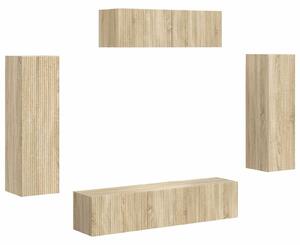 VidaXL TV szekrény 5 pcs Sonoma tölgy