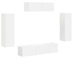 VidaXL TV szekrény 5 pcs Fehér