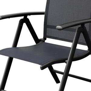 Conrado kerti szék 1 + 1 INGYENES, fekete