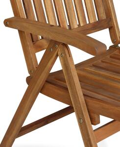 Almiro kerti pozicionálás szék, barna