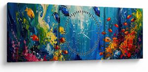 Kép - A víz alatti világ festése (órával) (90x30 cm)