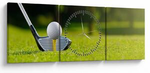 Kép - Golf (órával) (90x30 cm)