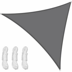 Pepita vízálló háromszög Napvitorla 3x3x3m 160g/m2 - szürke