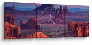 Kép - Hunts Mesa (órával) (90x30 cm)