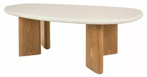 Alpen Dohányzóasztal MDF Mikrocement Écru Tölgy