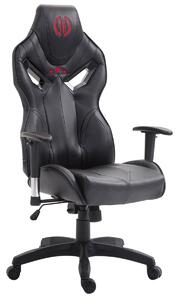 Darth tágas gamer szék, műbőr, 150 kg-ig