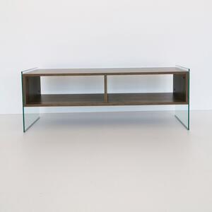 Hanah Home TV Stand Walnut TV404