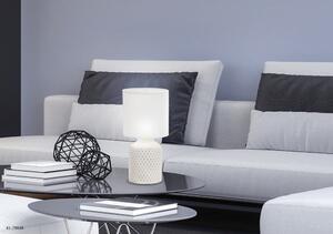 Krémszínű asztali lámpa textil búrával (magasság 32 cm) Iner – Candellux Lighting