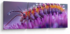 Kép - Caterpillar (órával) (90x30 cm)