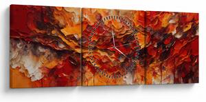 Kép - Absztrakció (órával) (90x30 cm)