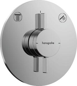 Zuhany és fürdő csaptelep Hansgrohe DuoTurn S vakolat alatti rész nélkül króm 75418000