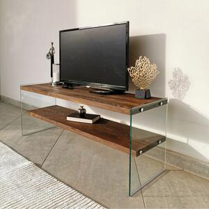 Hanah Home TV Stand Walnut TV103