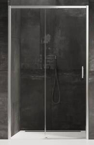 New Trendy Prime zuhanyajtók 100 cm tolható króm fényes/átlátszó üveg D-0298A