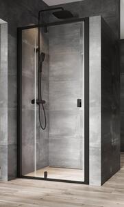 Ravak Nexty zuhanyajtók 120 cm dönthető fekete matt üveg/átlátszó üveg 03OG0300Z1
